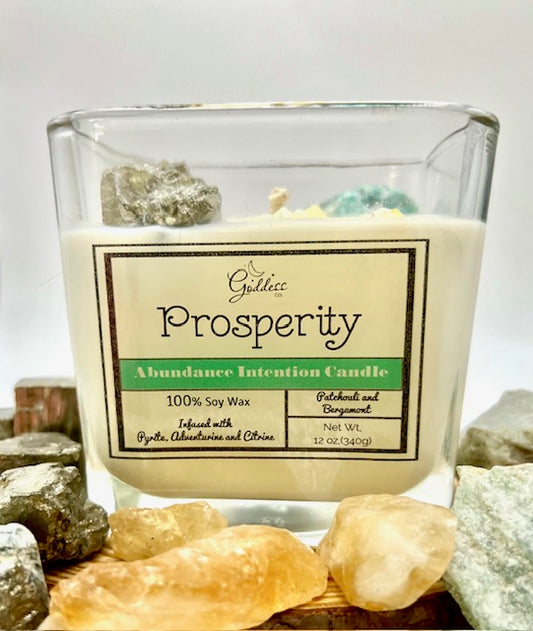 Prosperity 12 oz Abundance Intention Candle