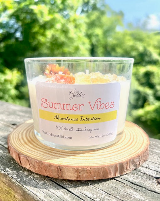 Summer Vibes 12 oz. Intention Candle