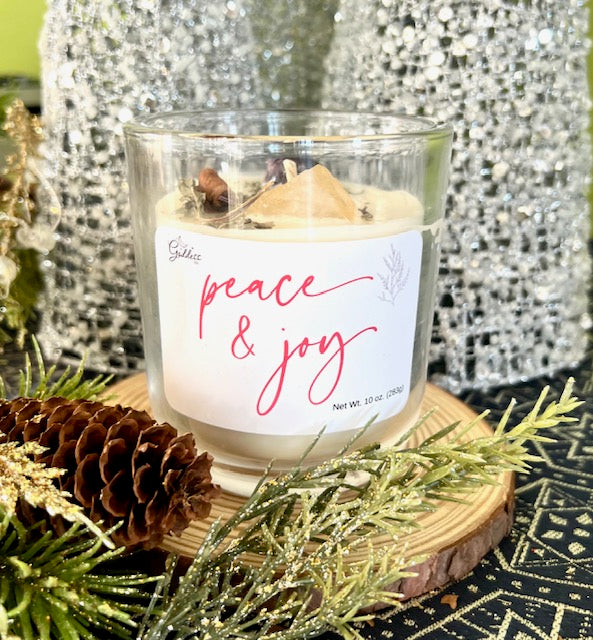 Peace and Joy 10 oz. Holiday Candle