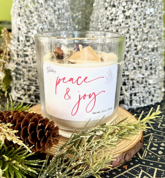 Peace and Joy 10 oz. Holiday Candle