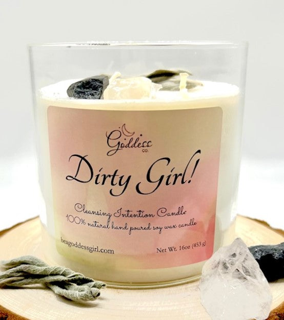 Dirty Girl 16 oz. Intention Candle