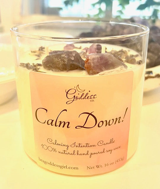 Calm Down! 16 oz. Intention Candle